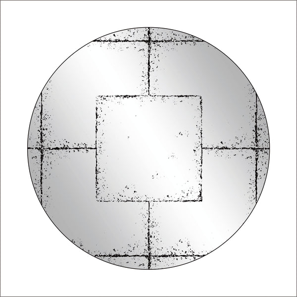 Round Wall-Mounted Mirror