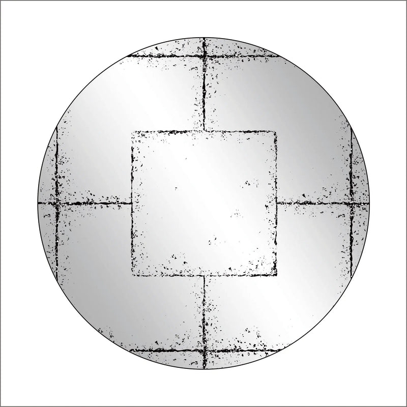 Round Wall-Mounted Mirror by HouseOfZazla