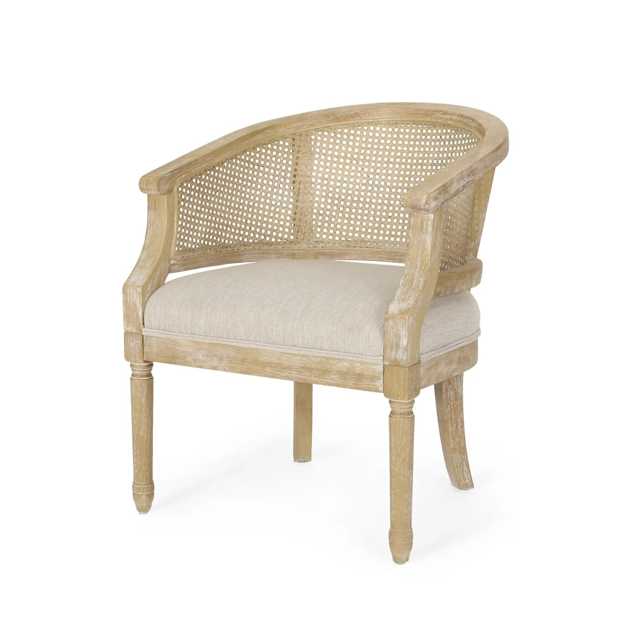 Curved Backrest Accent Chair by HouseOfZazla