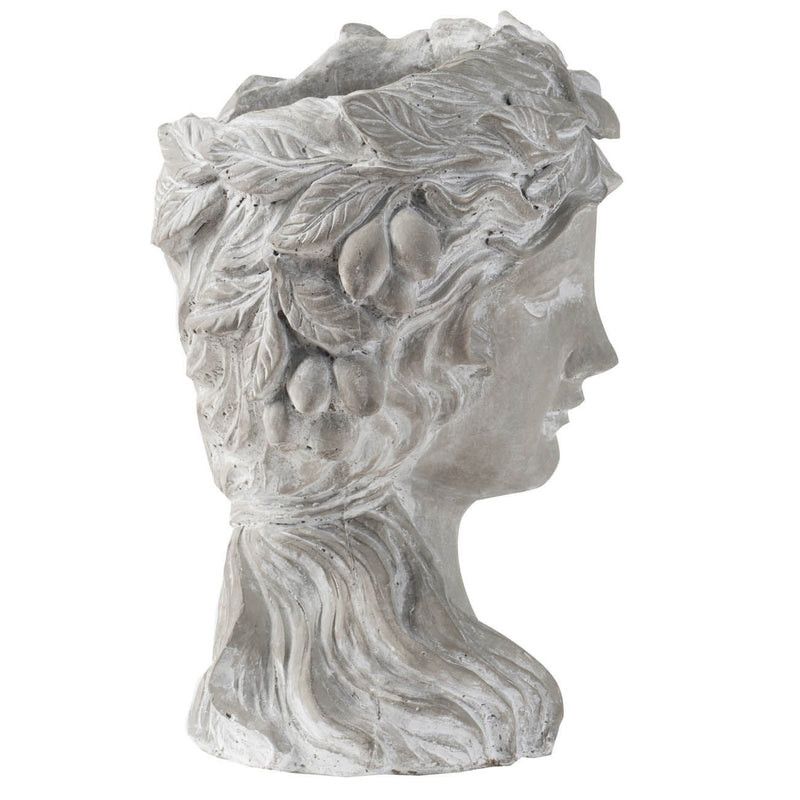 Cement Bust Wall Planter - Indoor & Outdoor Decor, photo 3 of 13