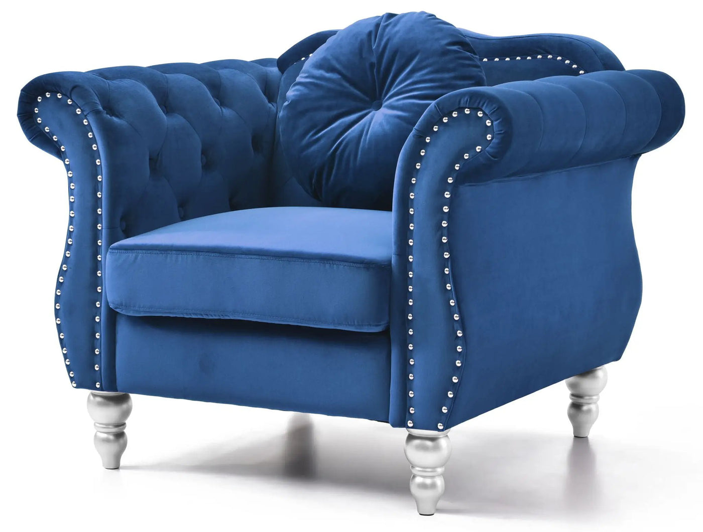 Chic Transitional Flared Arm Chair by HouseOfZazla