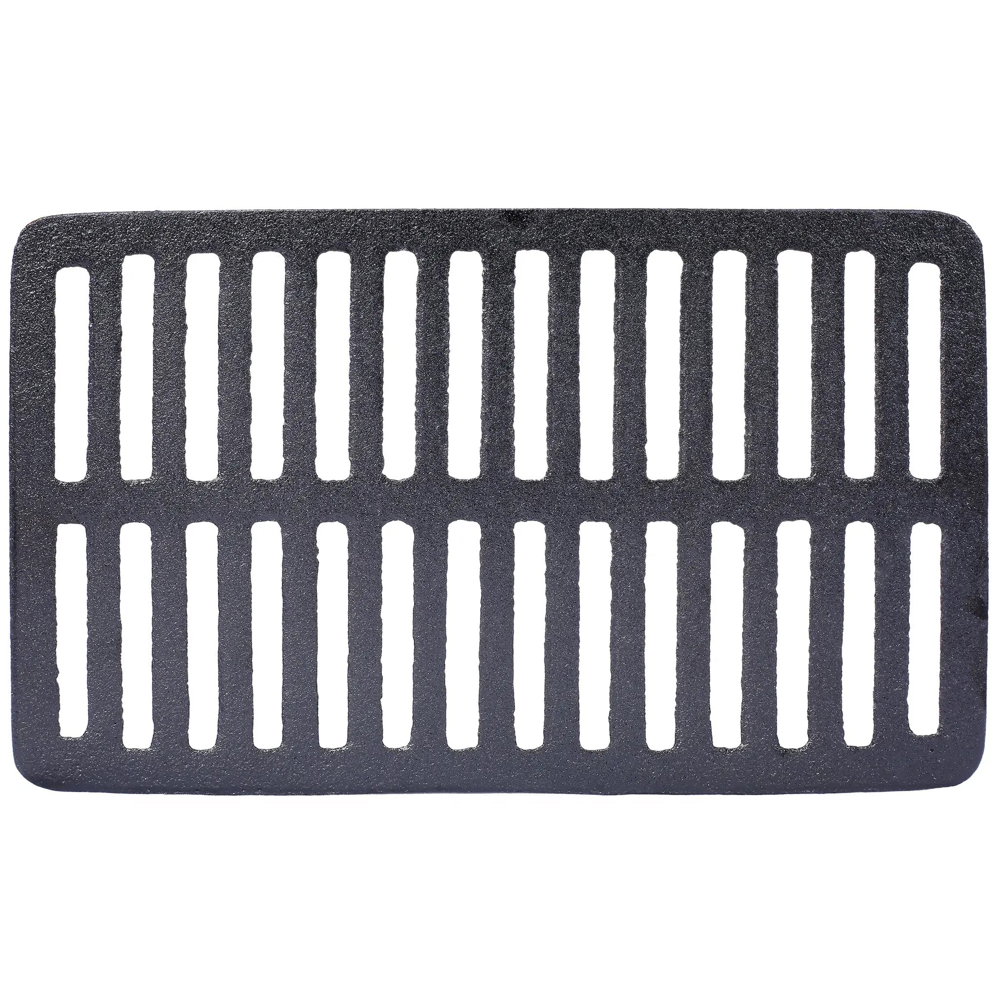 Oval Cast Iron Grill Outdoor Portable Charcoal Tabletop Skillet by HouseOfZazla