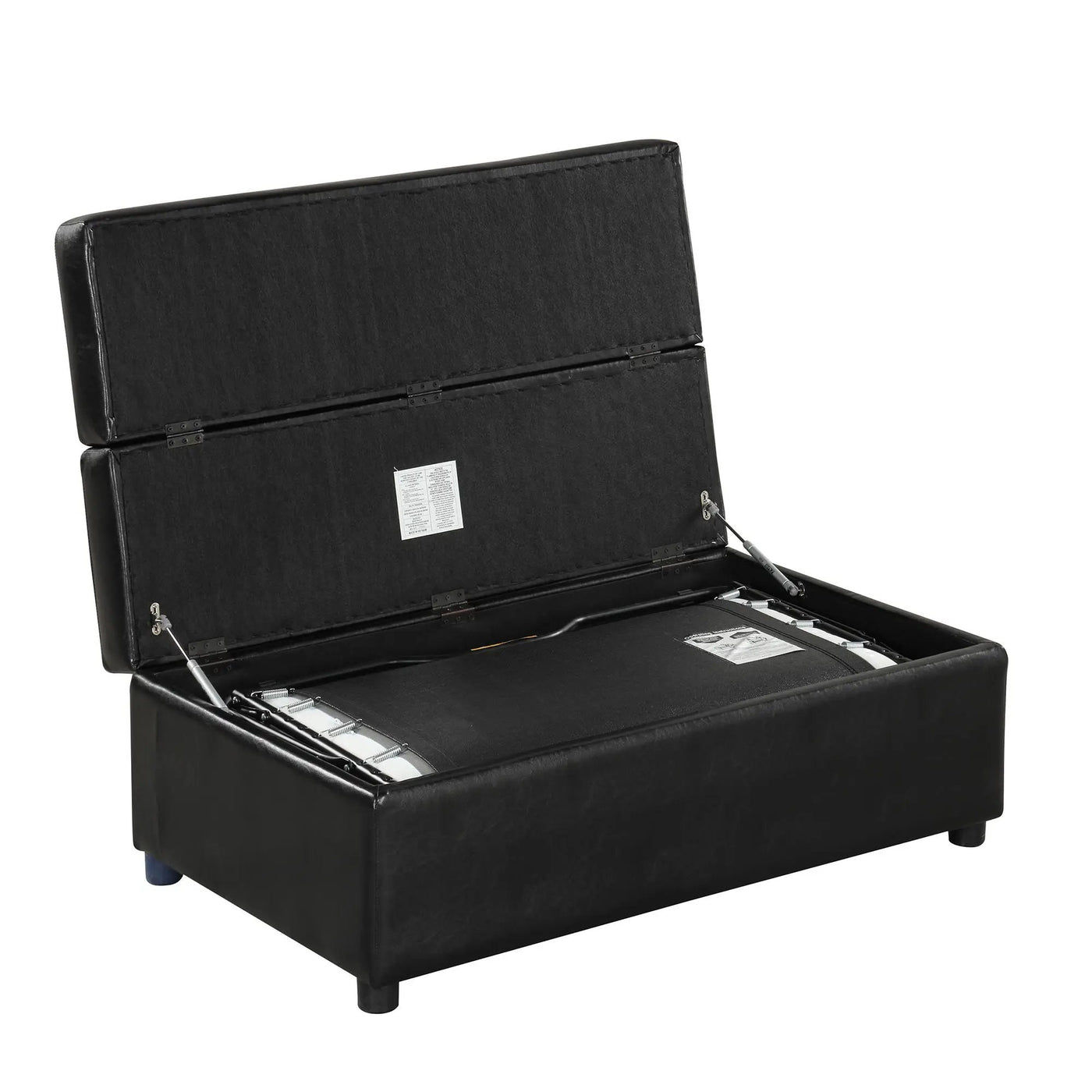 Twin Size Folding Ottoman Sleeper Bed With Mattress Convertible Guest Bed by HouseOfZazla