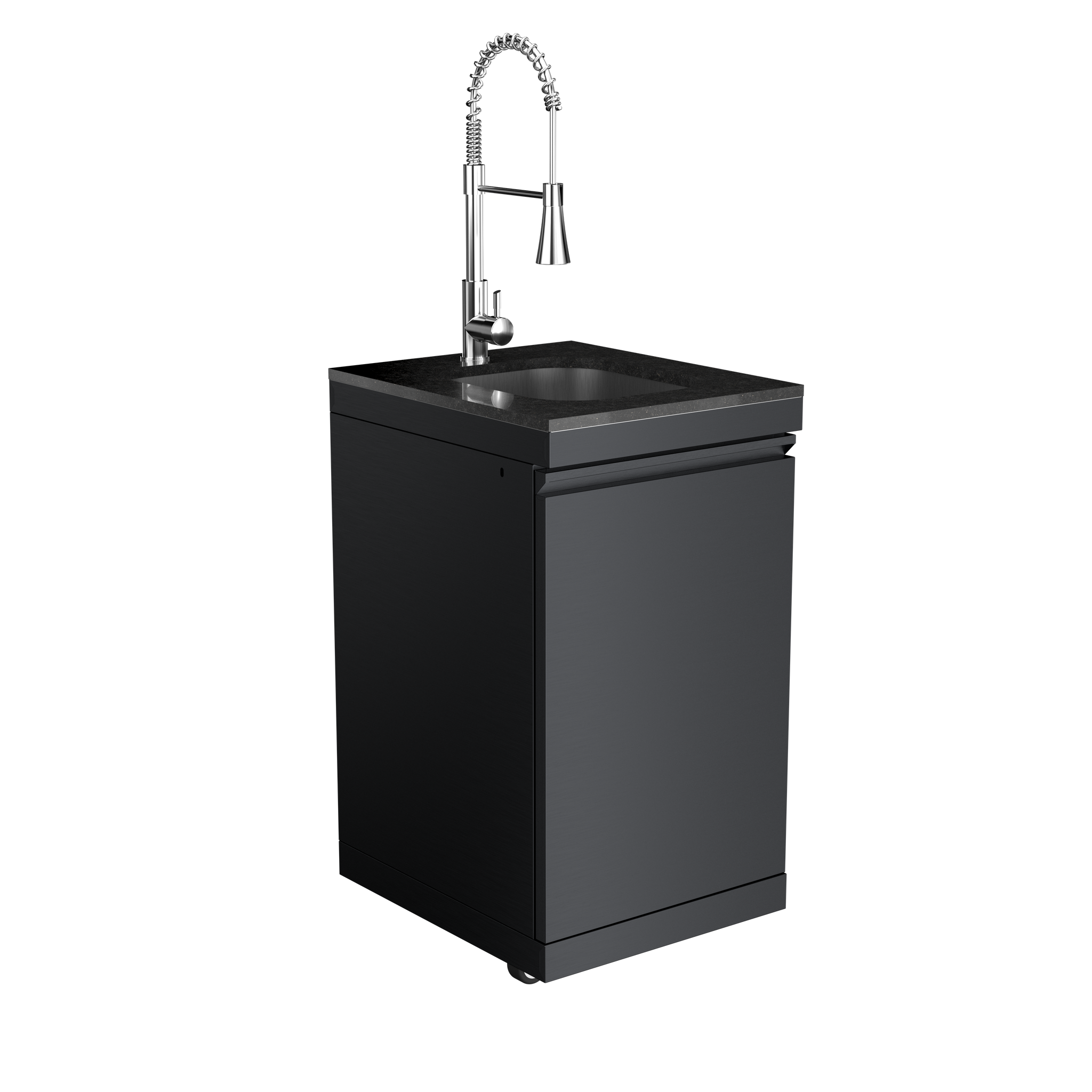 Sink Cabinet with Tap Stainless Steel Outdoor Kitchen Islands by HouseOfZazla