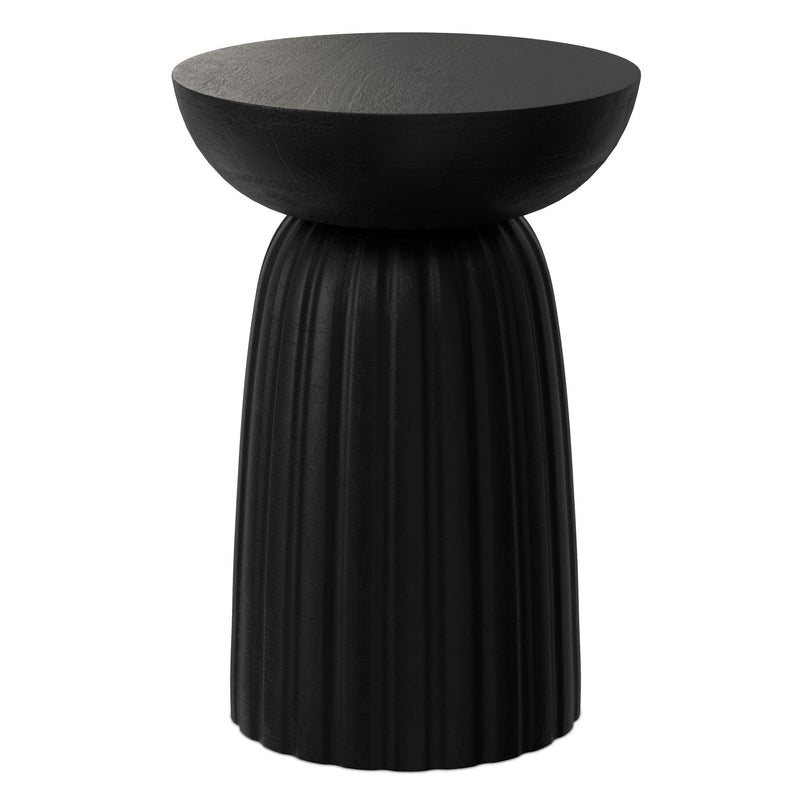 Boyd - Stripe Accent Table - Black by HouseOfZazla