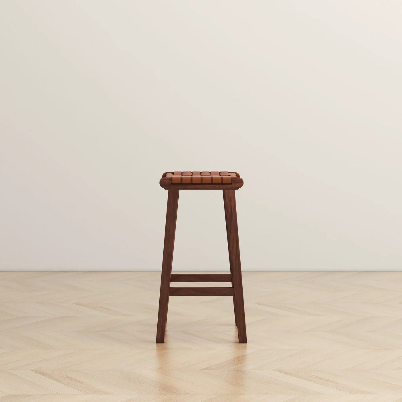 James - Mid-Century Modern Genuine Counter Stool by Unique Piece Furniture