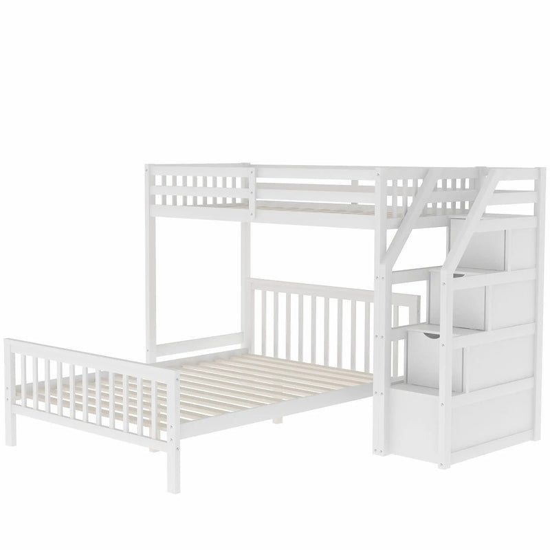 Loft Bed With Staircase And Storage by Unique Piece Furniture