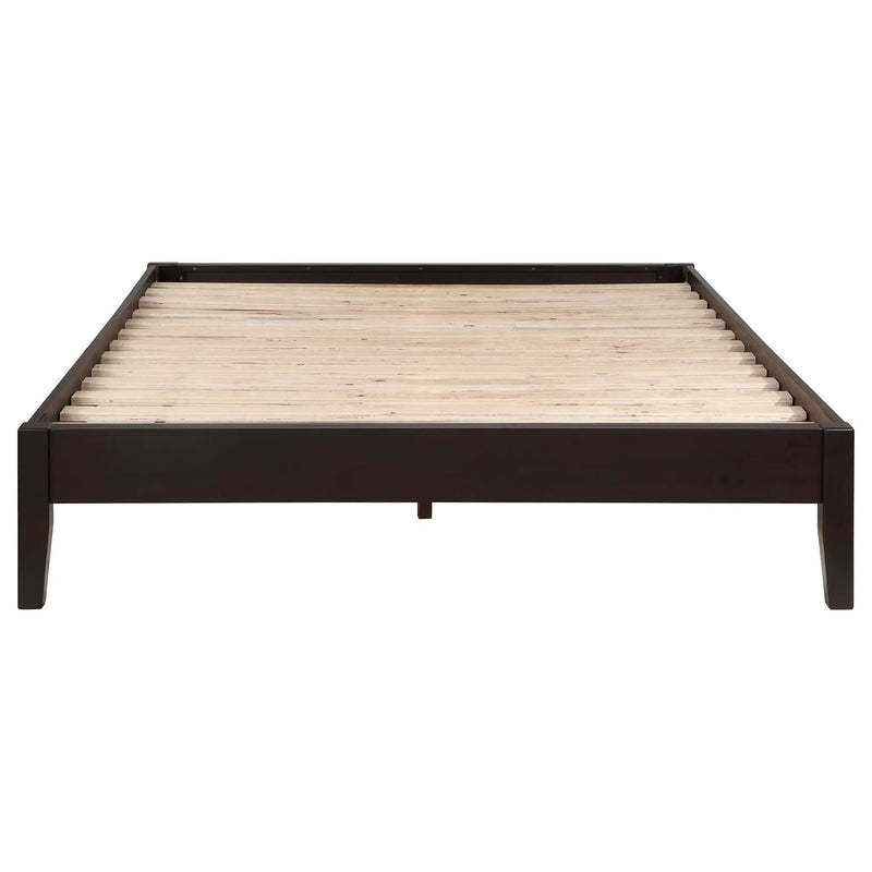 Hounslow Queen Universal Platform Bed Cappuccino by Unique Piece Furniture