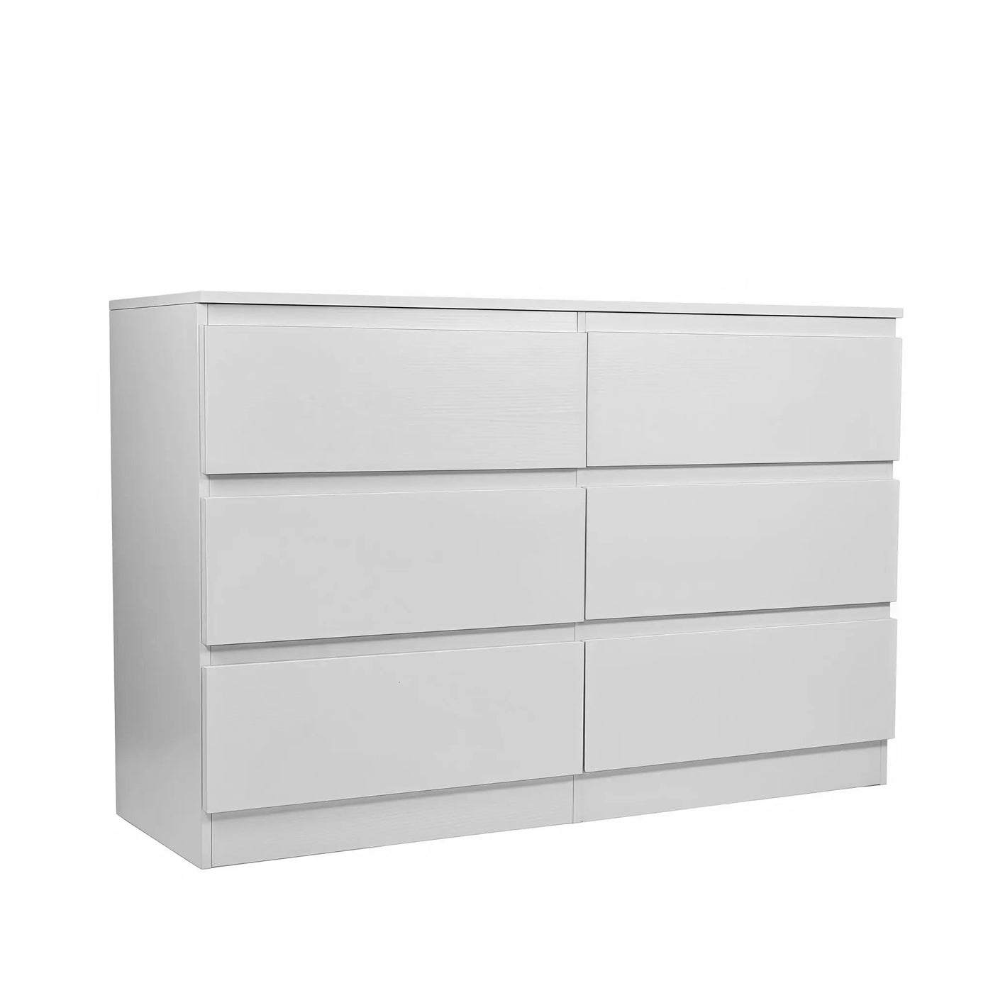 6 Drawer Dresser With Spacious Countertop And Concealed Handles by HouseOfZazla