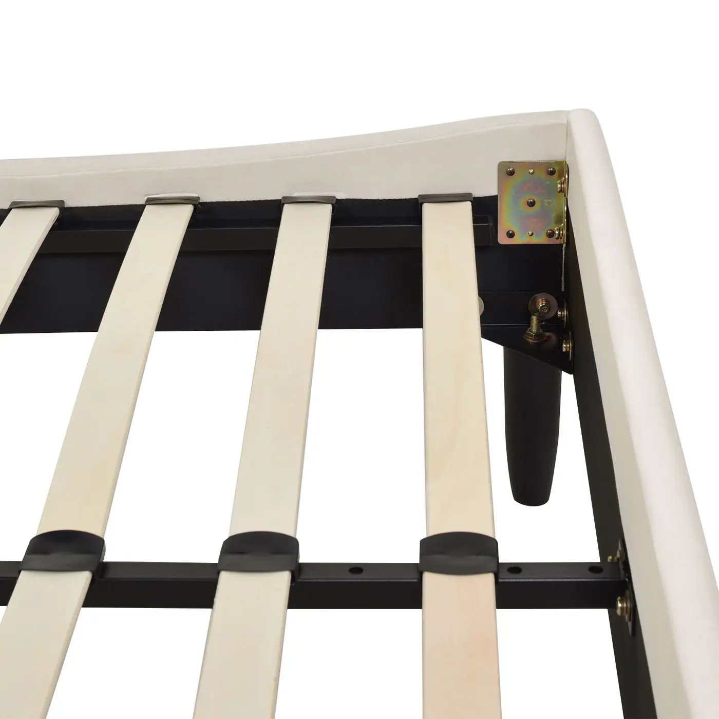 Aspen - Vertical Tufted Modern Headboard Platform Bed Set by HouseOfZazla
