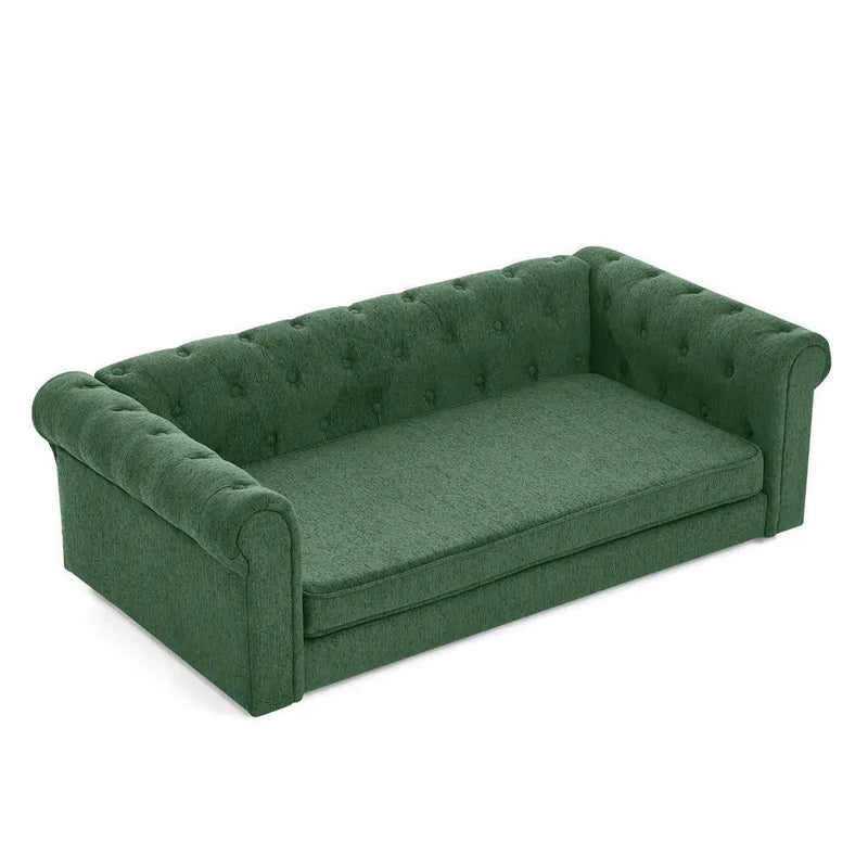 Elegant Rectangular Pet Bed for Oversized Dogs by HouseOfZazla