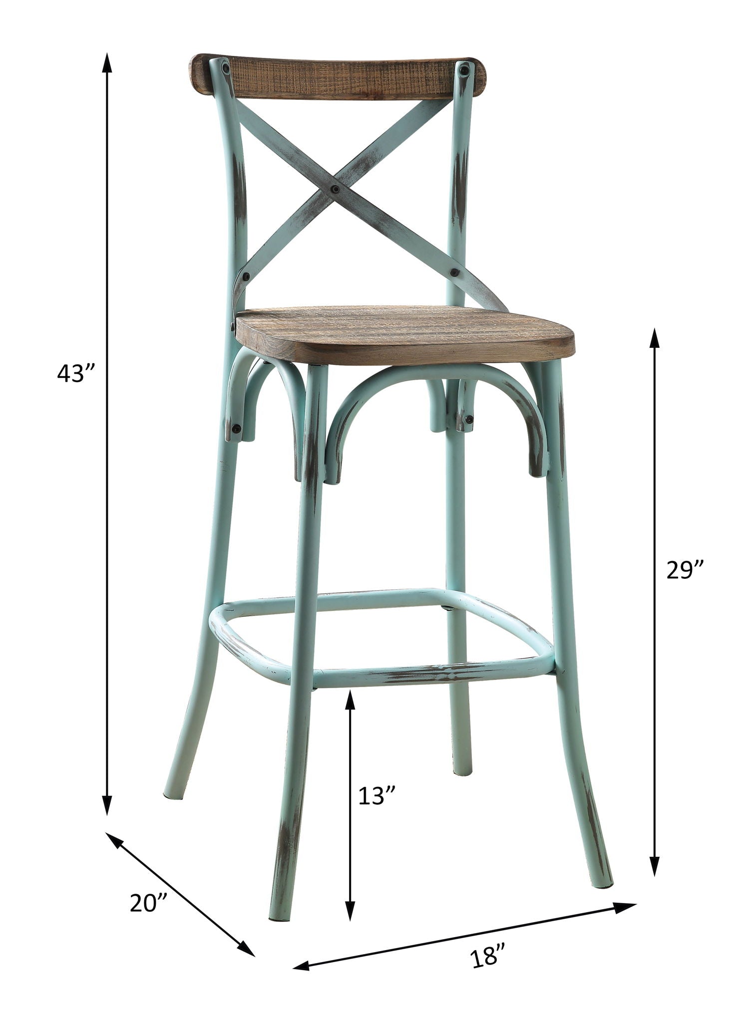Zaire - Bar Chair (1Pc) by Unique Piece Furniture