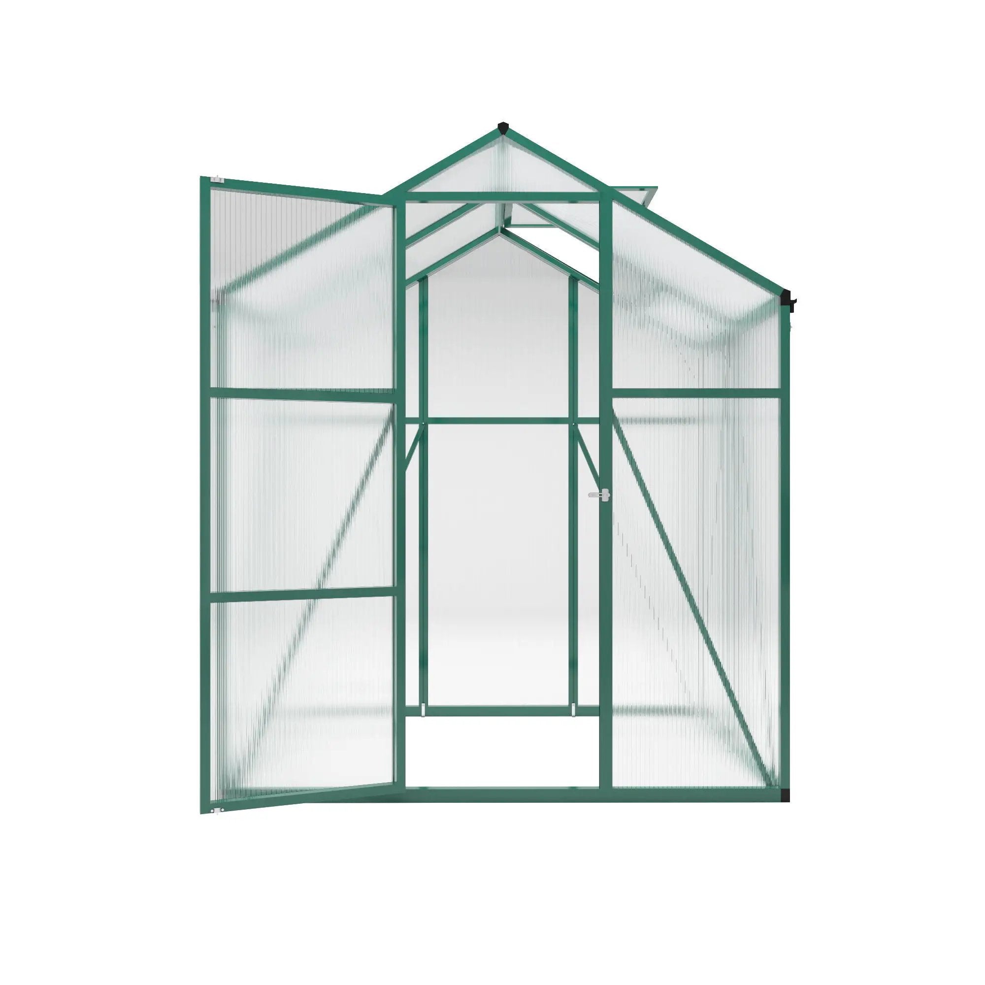 Polycarbonate Walk-In house, Raised Base For Outdoor In All Season by HouseOfZazla