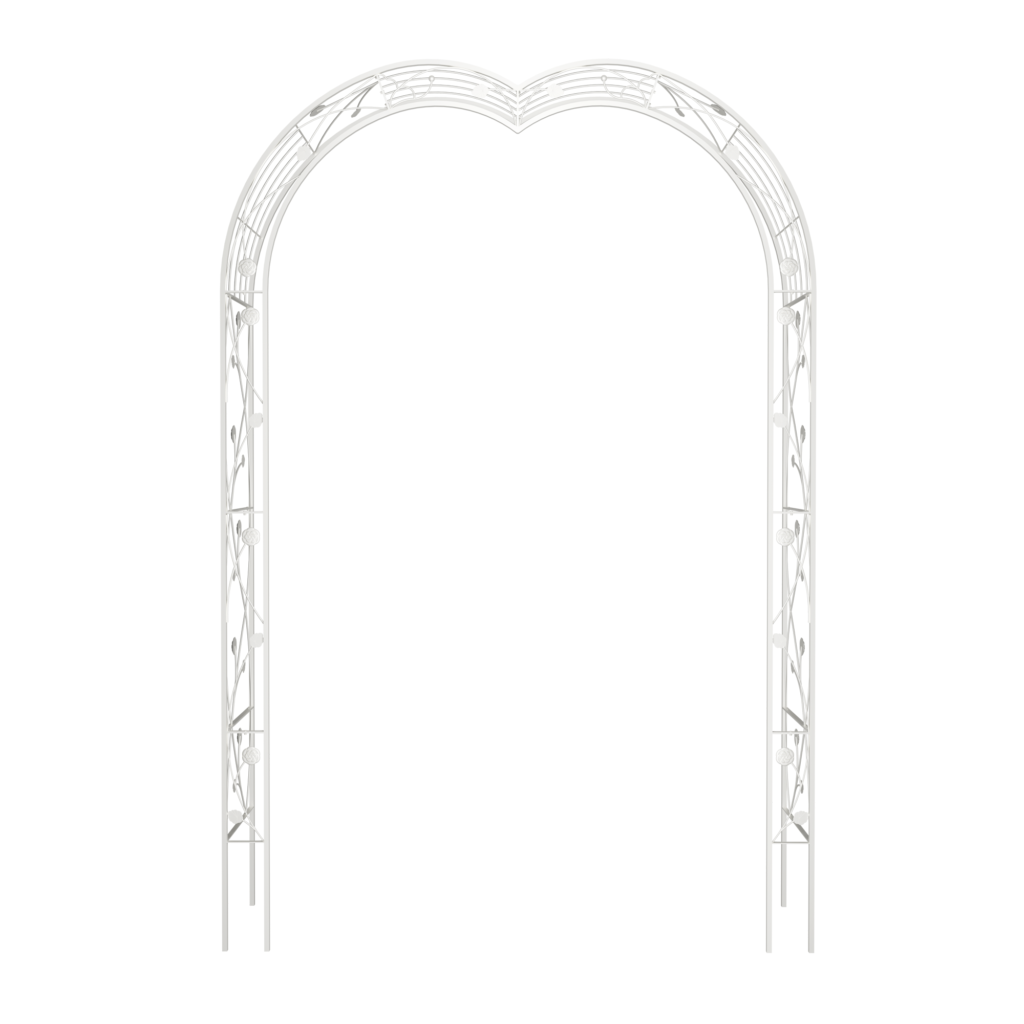 Metal Garden Arch by HouseOfZazla