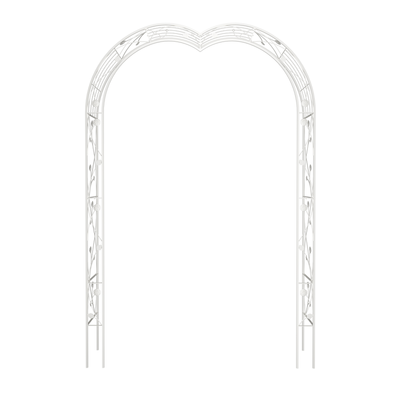 Metal Garden Arch by HouseOfZazla