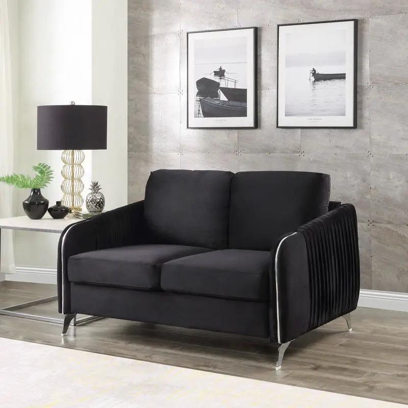 Hathaway - Modern Chic Loveseat Couch by HouseOfZazla
