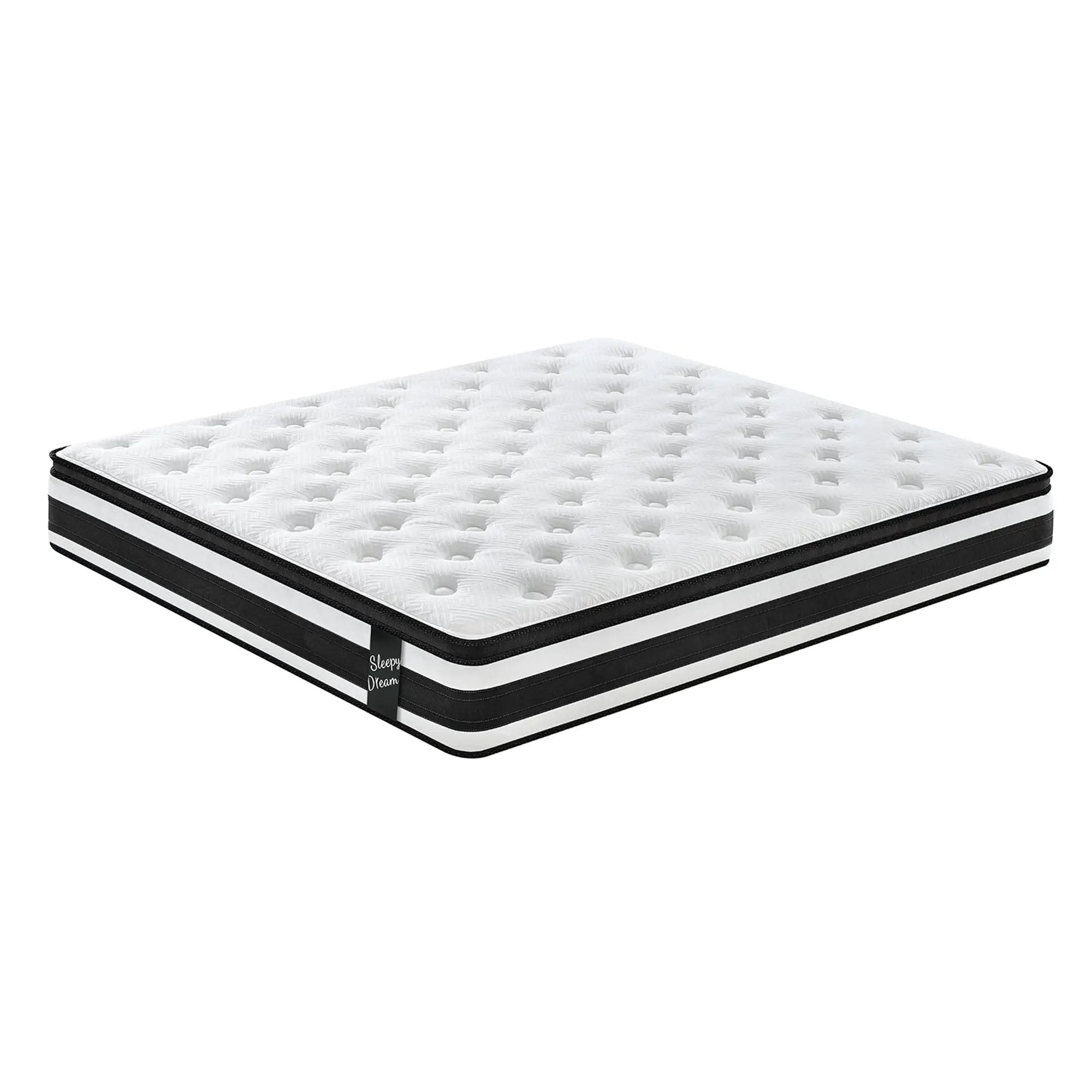 Full Size Hybrid Mattress Breathable Cool Knitted Fabric Cover by HouseOfZazla
