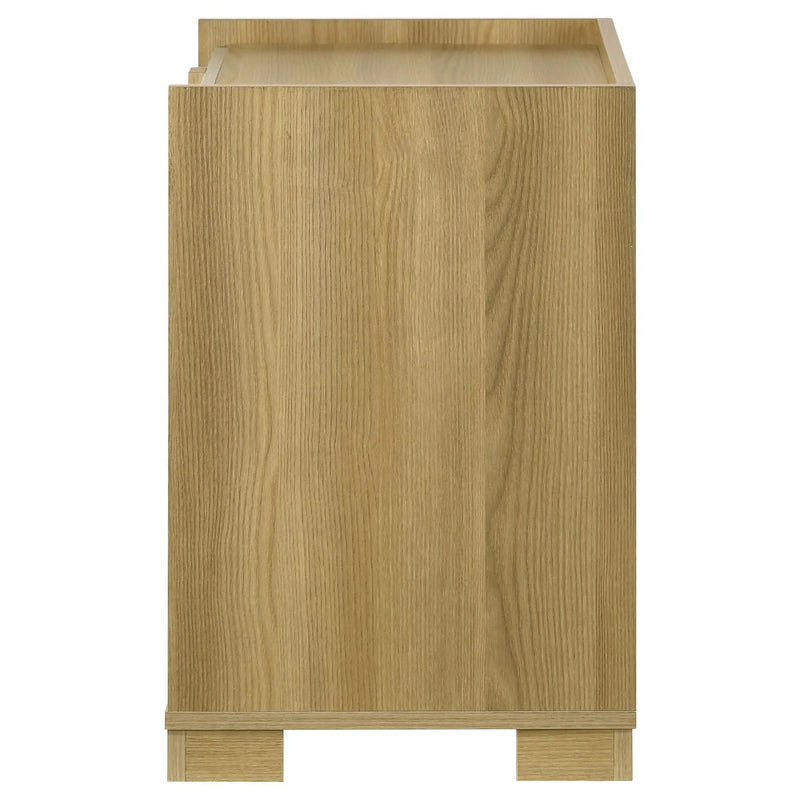 Hyland 2-drawer Nightstand Bedside Table Natural by Unique Piece Furniture