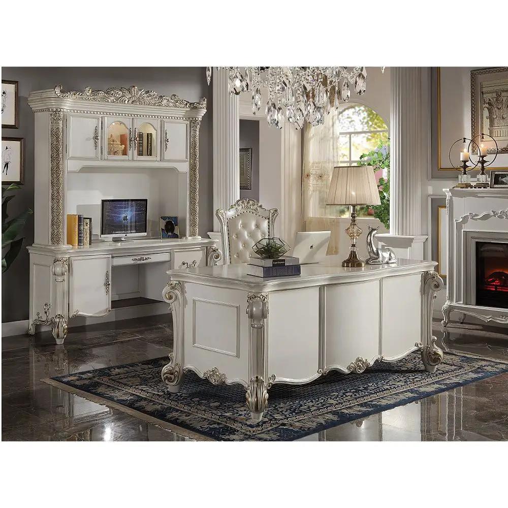 Vendome - Computer Desk & Hutch by Unique Piece Furniture