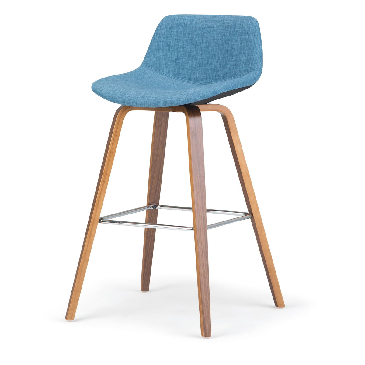 Bentwood Counter or Bar Height Stool Set of 2 with Foot Rest – Multiple Colors, photo 12 of 27