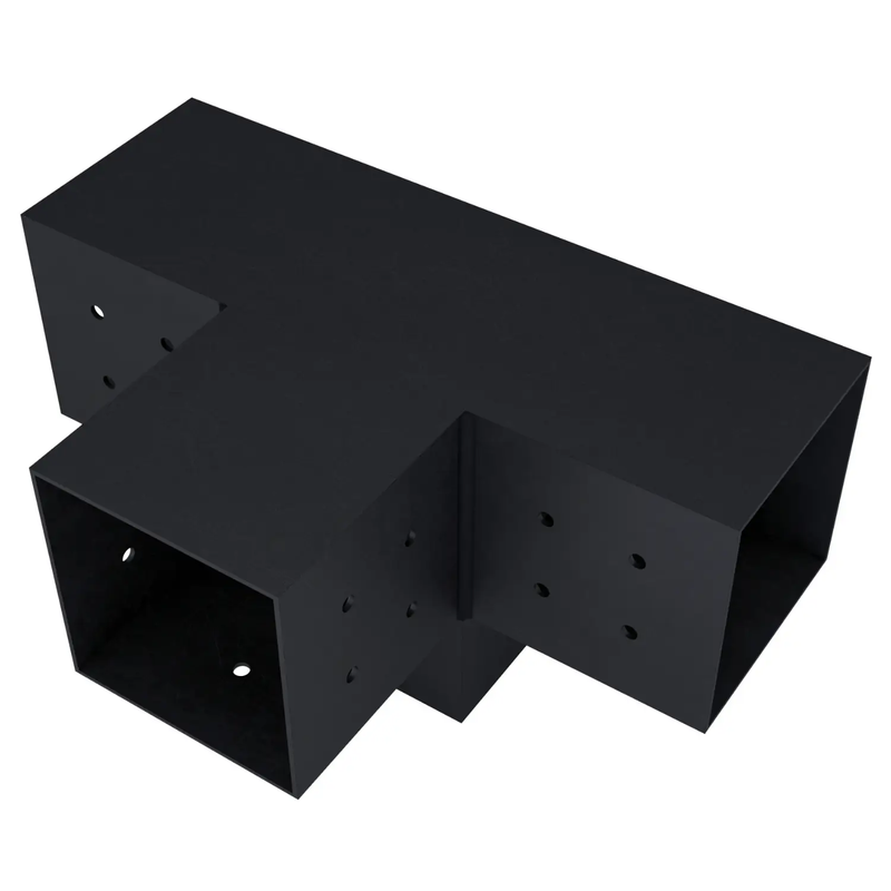 Pergola 4-Arm Post Bracket (for 4x4 Wood Posts) by Zen Pergolas