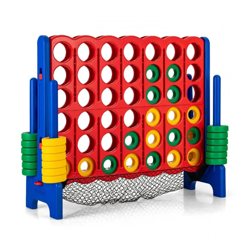 4-to-Score Giant Game Set with Net Storage-Blue by DirectDeals