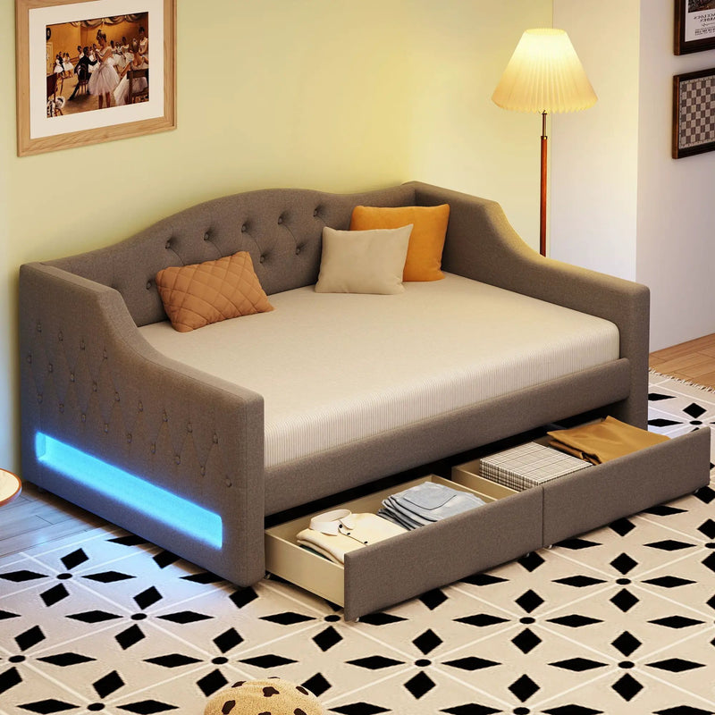 Daybed With LED Belt by Unique Piece Furniture