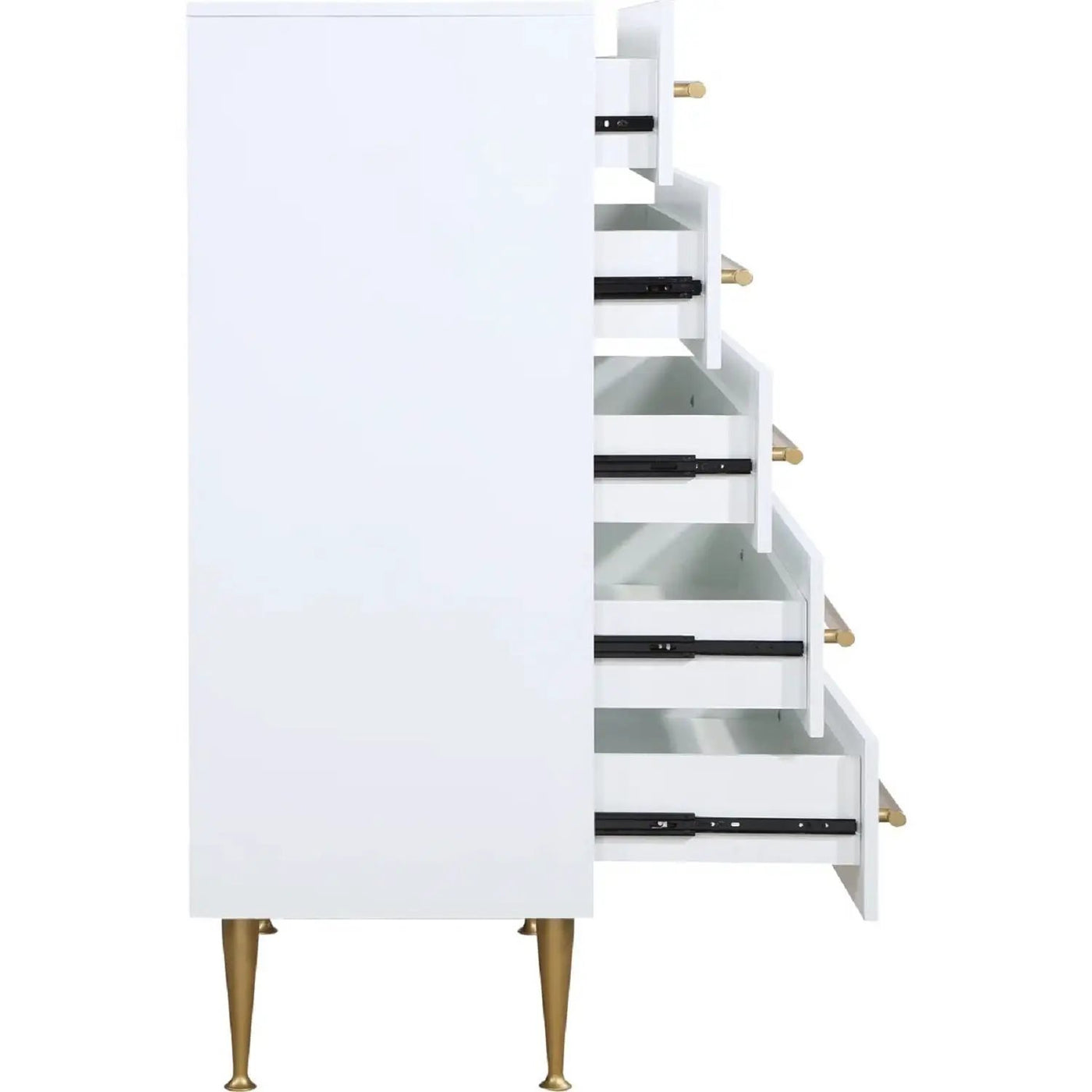 Contemporary 5 Drawer Chest For Bedroom by HouseOfZazla