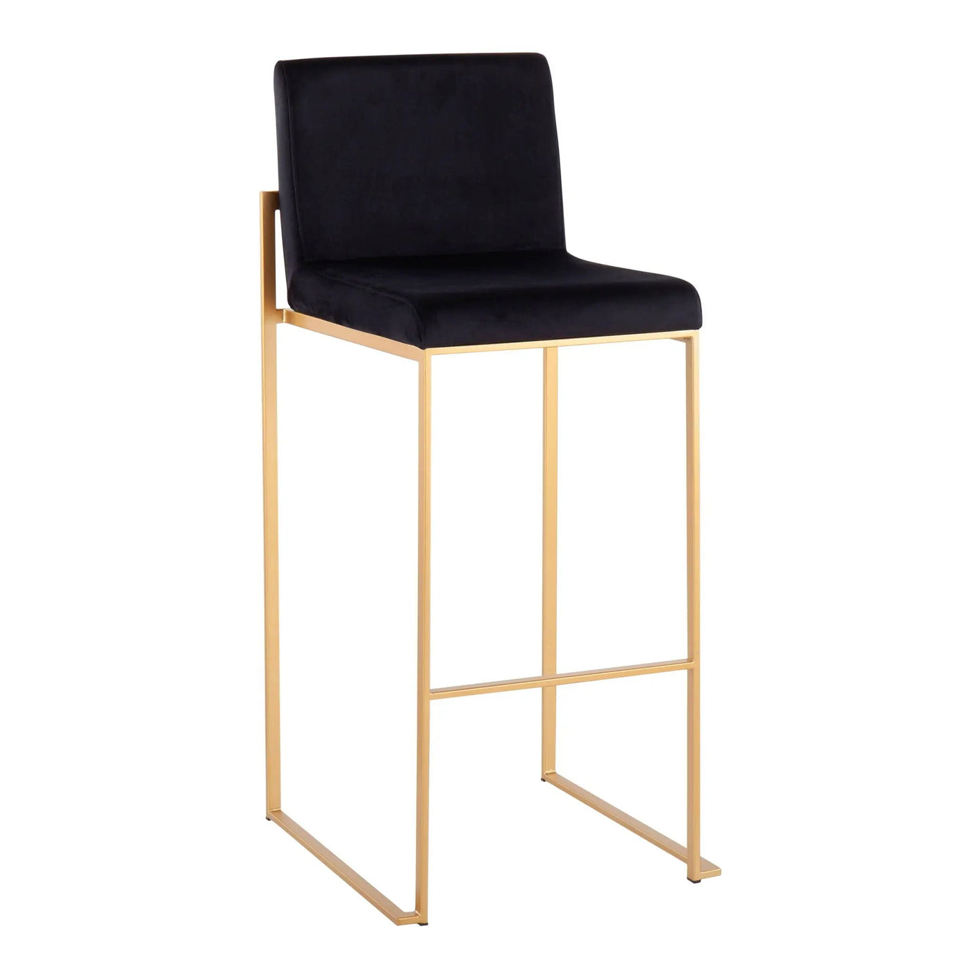 Fuji - Contemporary Design High Back Barstool by HouseOfZazla