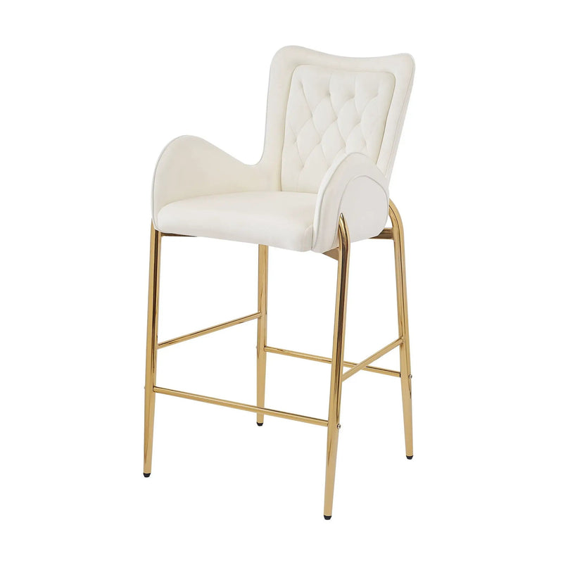 Fabric Counter Height Bar Stools (Set of 2) by HouseOfZazla
