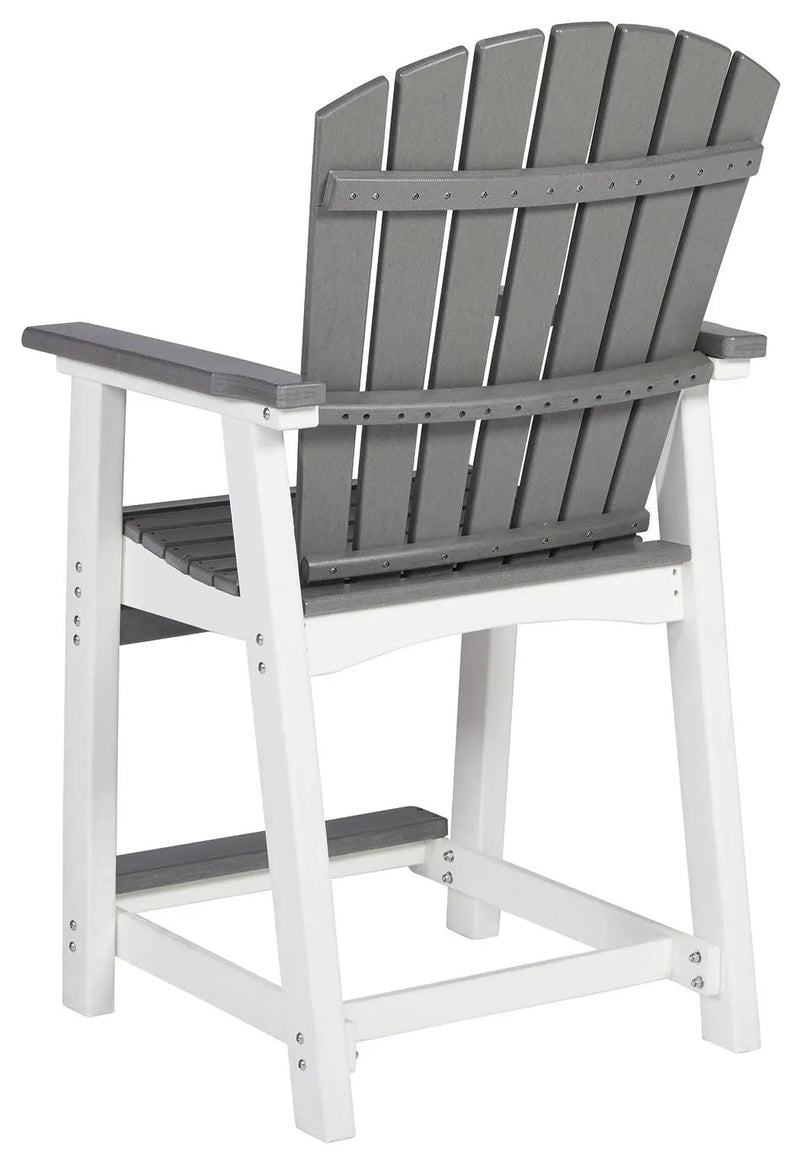 Transville - Barstool (Set of 2) - Gray / White by Unique Piece Furniture