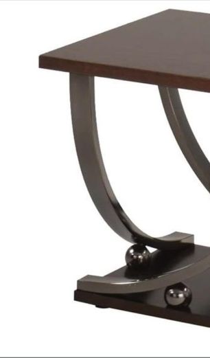 Dark Brown Coffee Table with Modern Elegance - Isiah, photo 4 of 8
