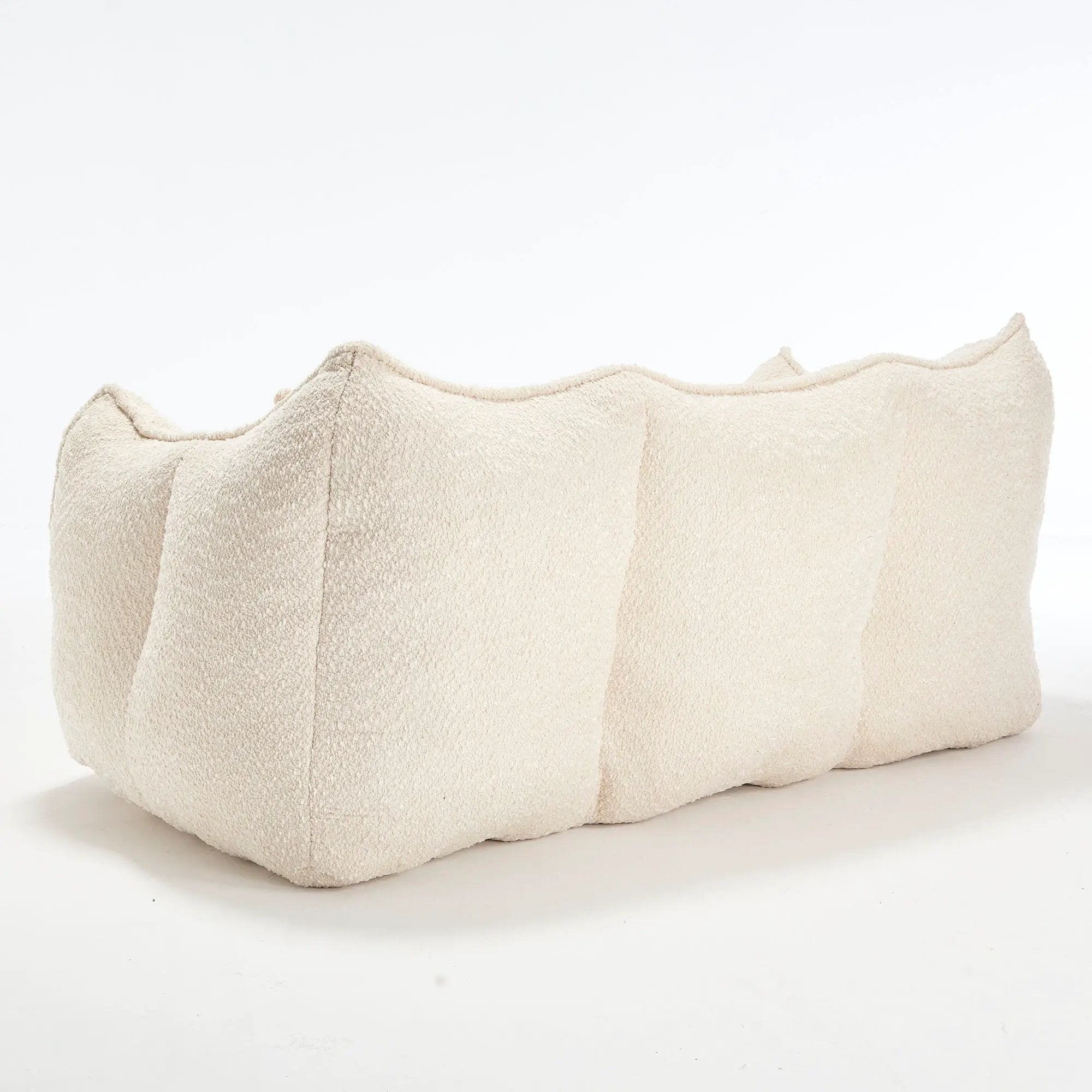 Comfortable Dual Beanbag Chair With High Resilience Foam Core For 2 People by HouseOfZazla