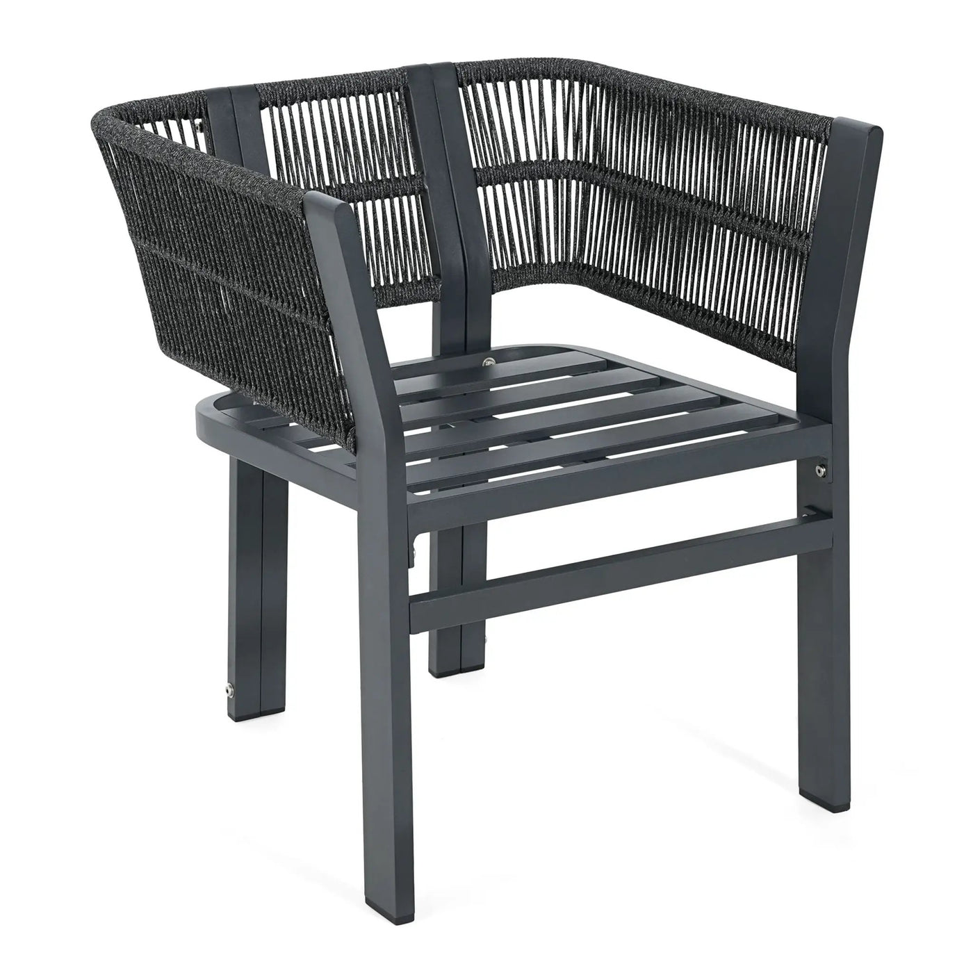 Outdoor Dining Chair, All-Weather Patio Seating For Backyard (Set of 2) by HouseOfZazla