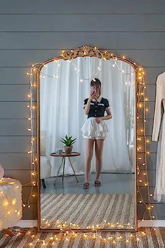 Arch Mirror, Baroque Inspired Wall Decor For Bathroom, Bedroom, Living Room by Unique Piece Furniture
