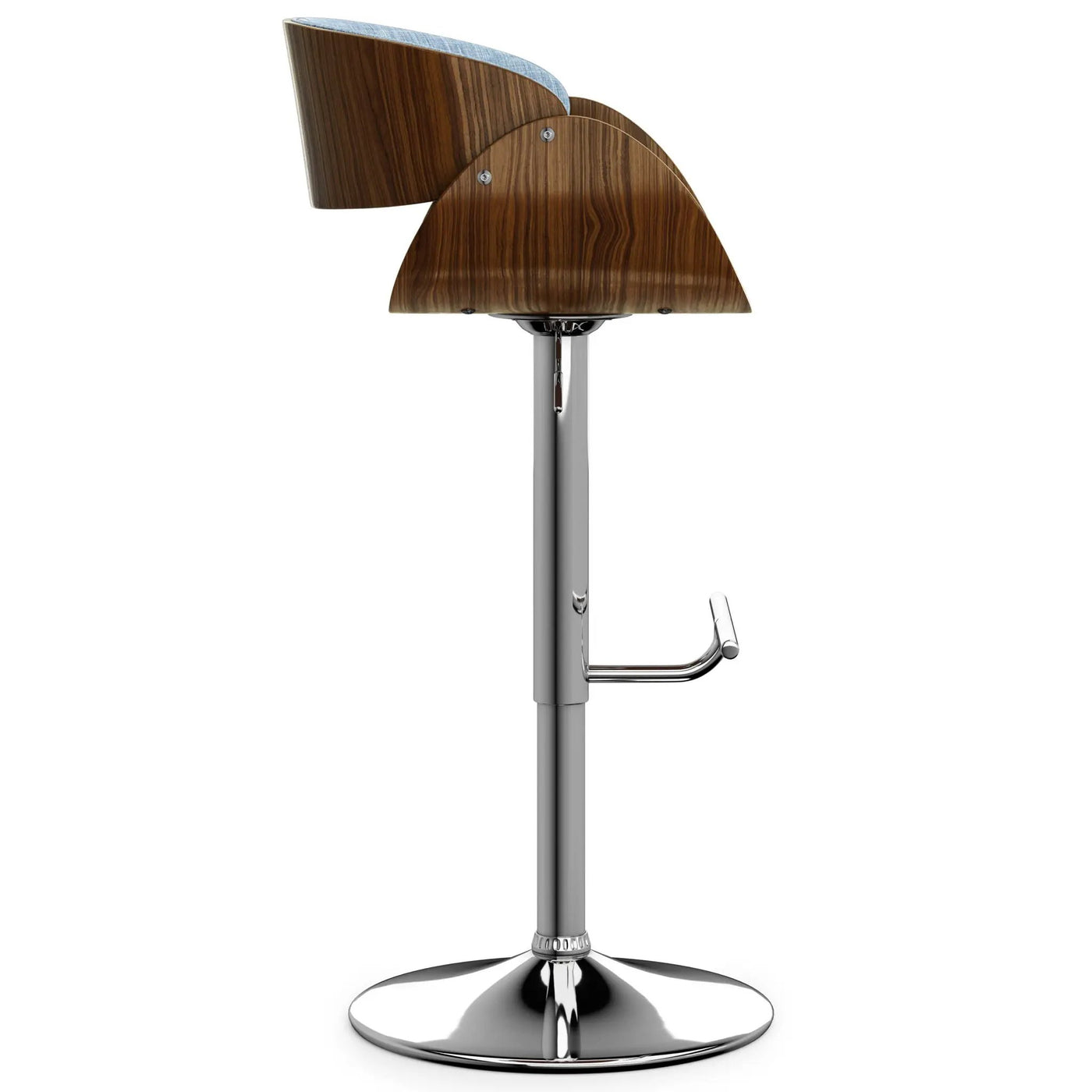 Amery - Mid Century Modern Adjustable Swivel Bar Stool by HouseOfZazla