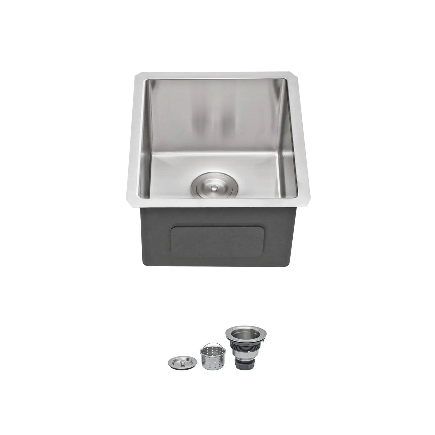 Undermount Stainless Steel Kitchen Sink, Deep Single Bowl Basin by HouseOfZazla