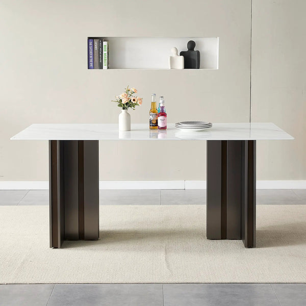69.30 Inch Rectangular Dining Table, photo 2 of 10