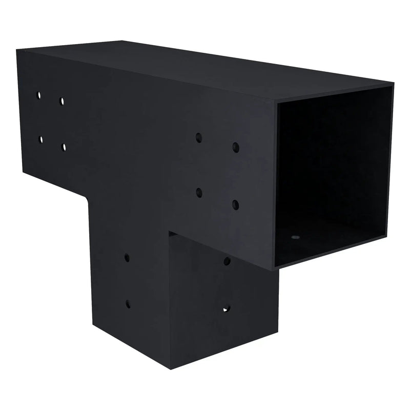 Pergola 3-Arm T Bracket (for 4x4 Wood Posts) by Zen Pergolas