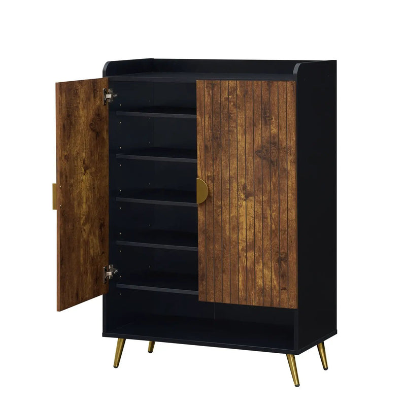 7-Tier Tall Shoe Storage Cabinet with Adjustable Shelves by DirectDeals