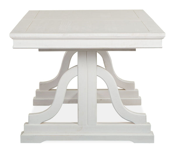 Heron Cove - Trestle Dining Table - Chalk White, photo 2 of 7