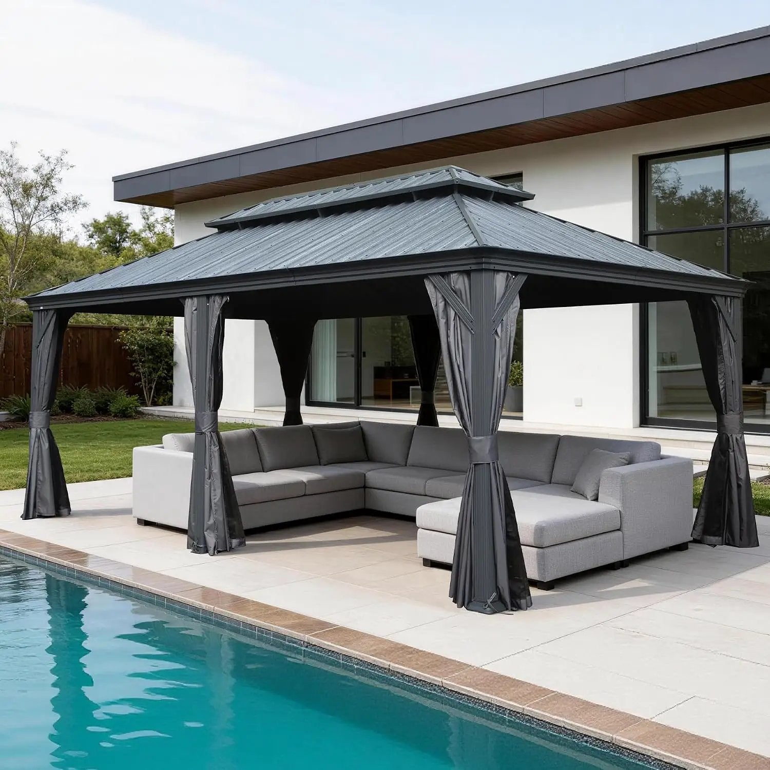 12x24FT Outdoor Gazebo by HouseOfZazla