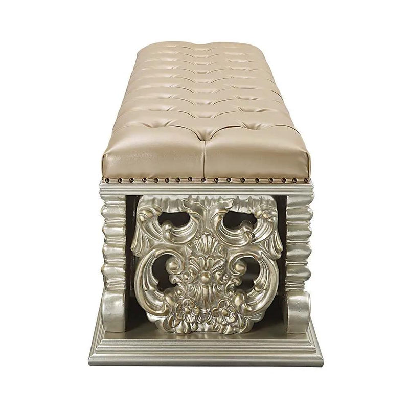 Sorina - Bench - Antique Gold by Unique Piece Furniture