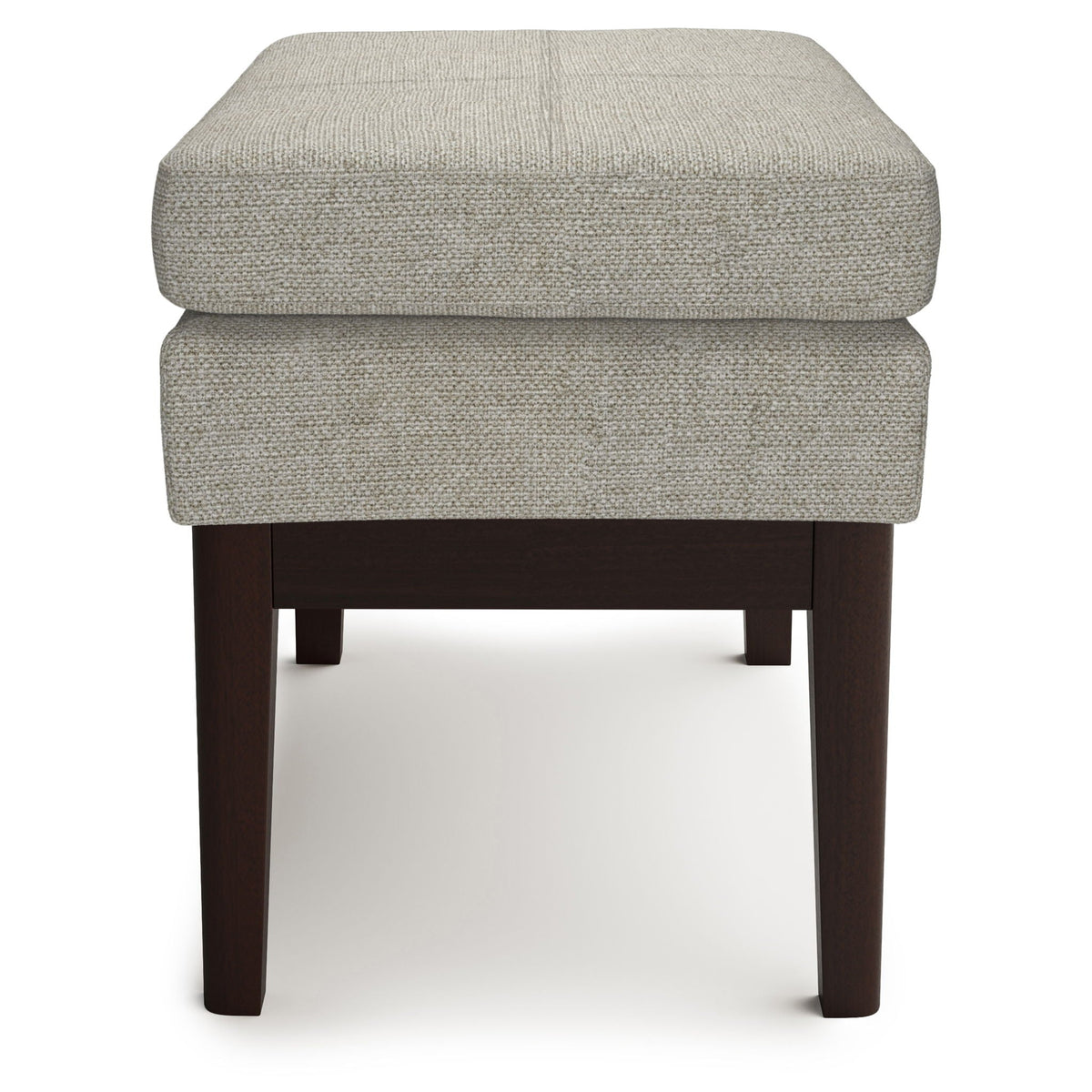 Mid-Century Ottoman Bench with Solid Wood Construction - Multiple Colors, photo 25 of 40