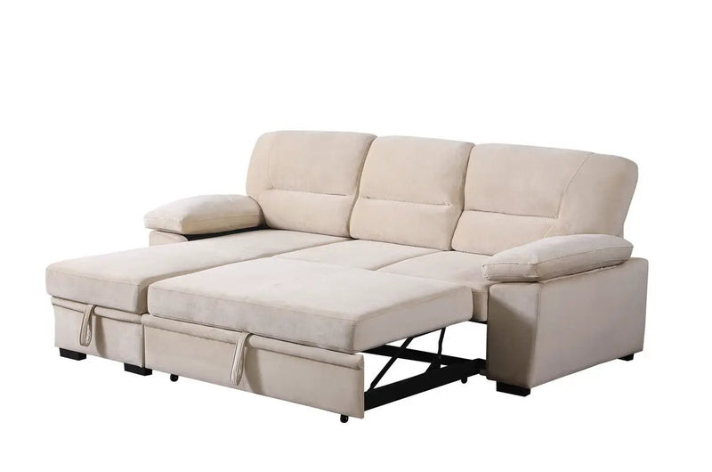Kipling - Reversible Sleeper Sectional Sofa Chaise by Unique Piece Furniture
