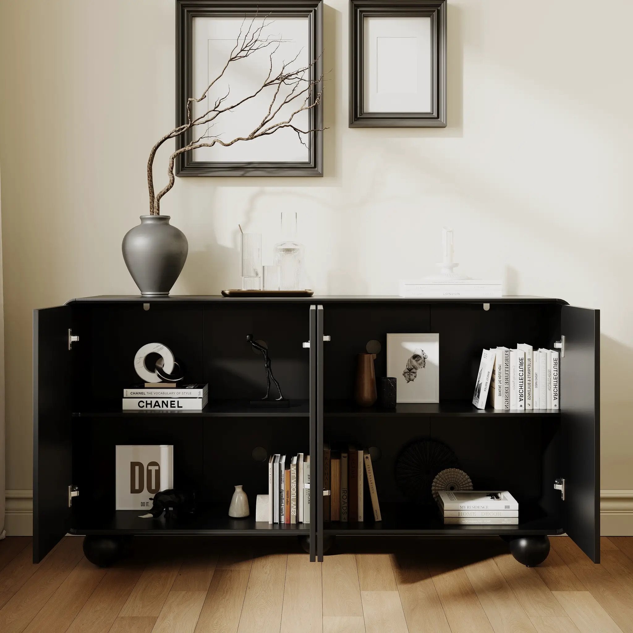 59'' Sideboard Buffet Cabinet with Storage by HouseOfZazla