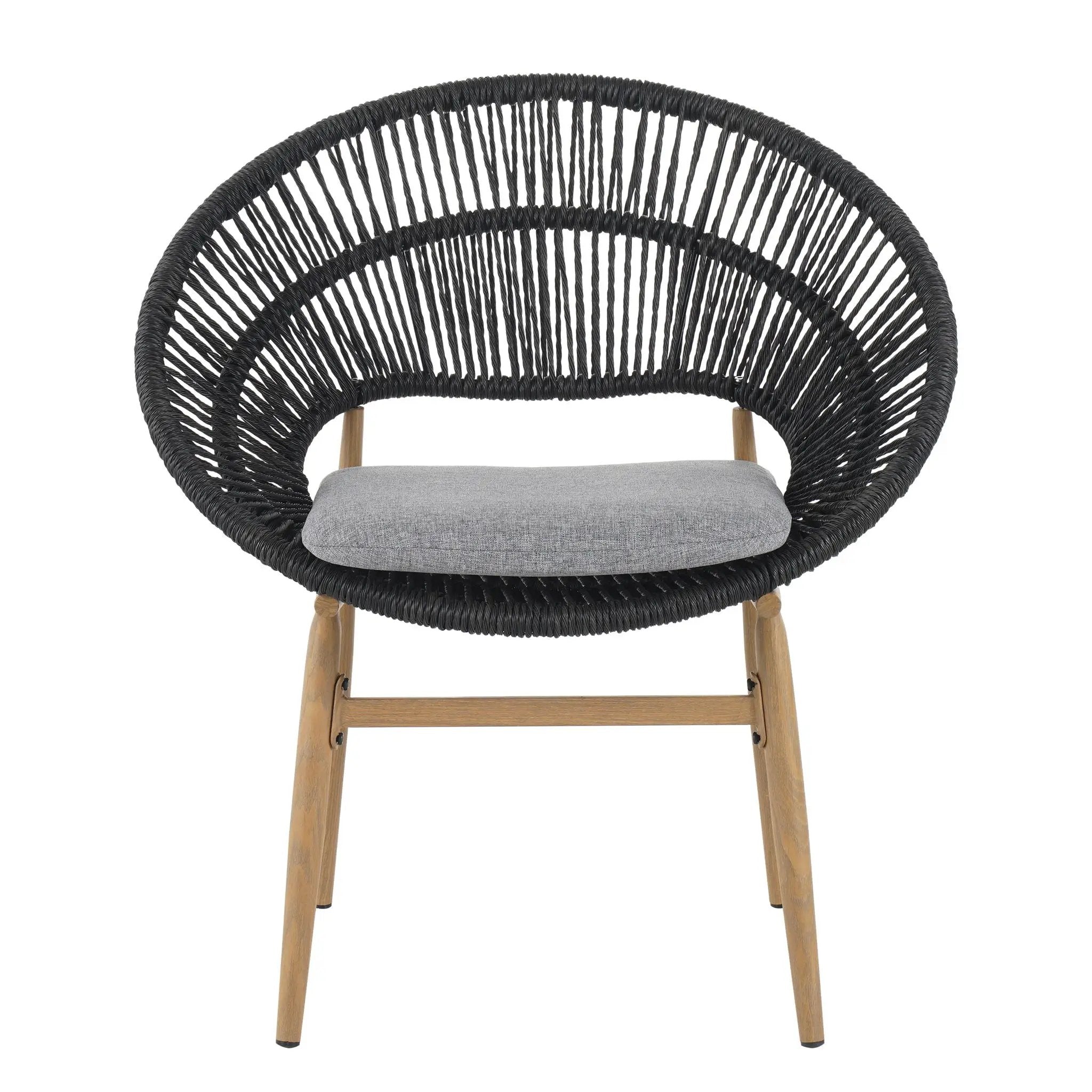 Cyril - Outdoor Papasan Style Dining Chair (Set of 2) by HouseOfZazla