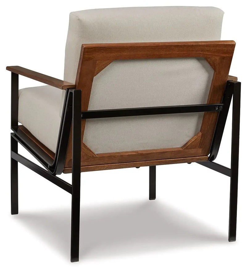 Tilden - Accent Chair - Ivory / Brown by Unique Piece Furniture