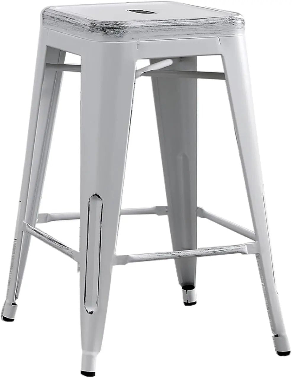 Backless Modern Industrial Bar Stools (Set of 2) by HouseOfZazla