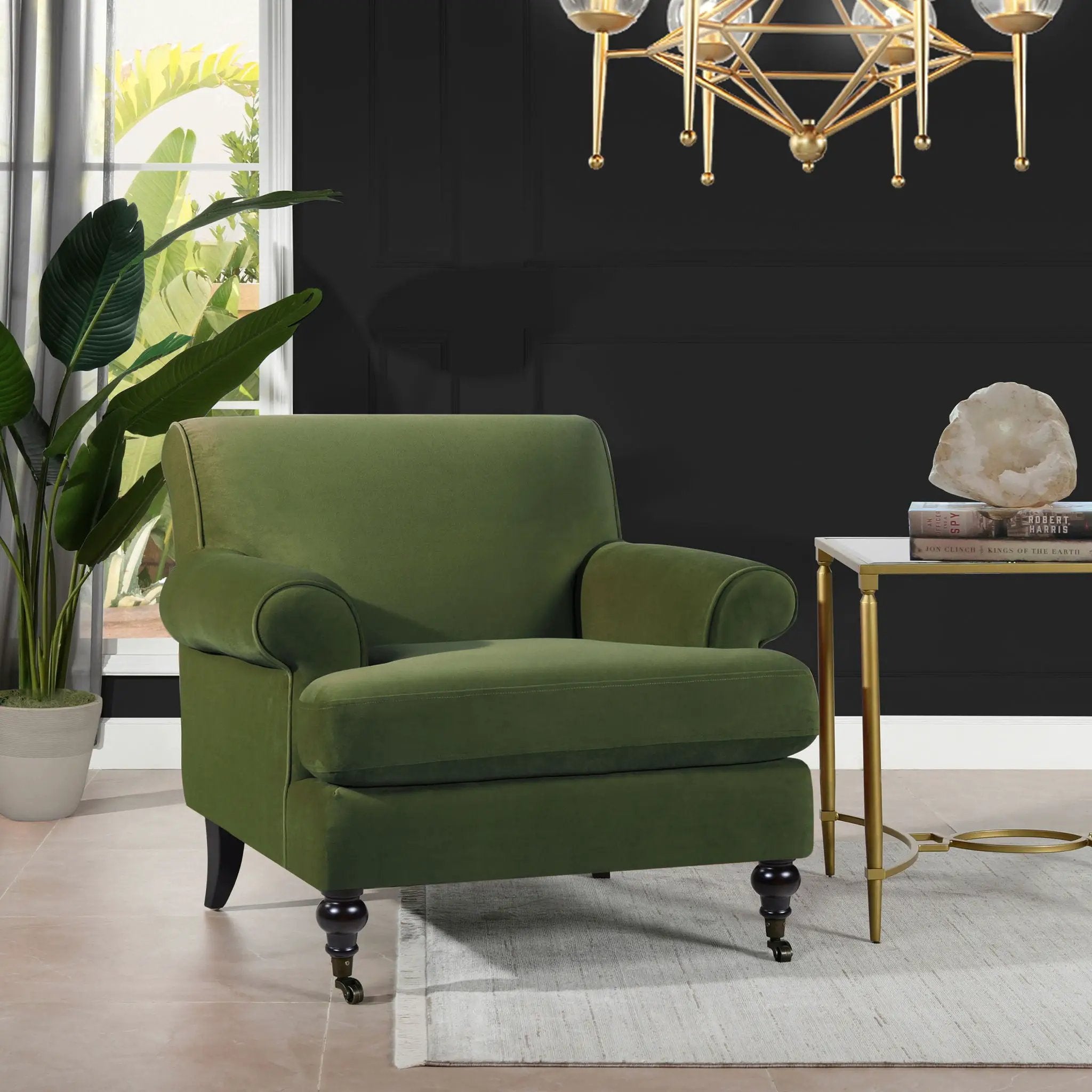 Alana Lawson - Accent Arm Chair Casters by HouseOfZazla